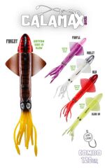 Fujin Calamax 120gr Combo Squid Silikon Yem