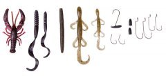 Savage gear Black Bass Pro Pack Kit 33 Adet Suni Yem