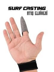 Fujin Pro Angler Surf Casting Atış Eldiveni Siyah
