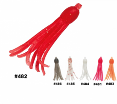 Nikko Octopus 38mm Silikon Yem