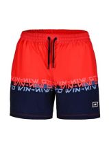 Fujin Pro Angler Short Mayo Scarlet Dark Navy