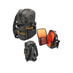 DAIWA SIRT ÇANTASI 25L GRİ TURUNCU  50*30*15CM