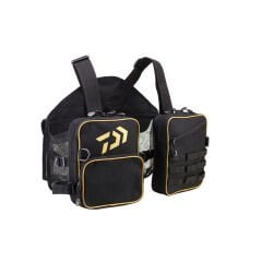 DAIWA WADING YELEK, BLACK-GOLD 46*38CM