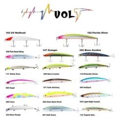 Fujin Volt VL125S 14gr 12.5cm Slow Sinking Maket Balık