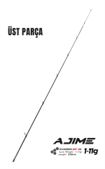 Fujin Ajime 228cm 1-11gr LRF Kamışı #1 Üst Parça