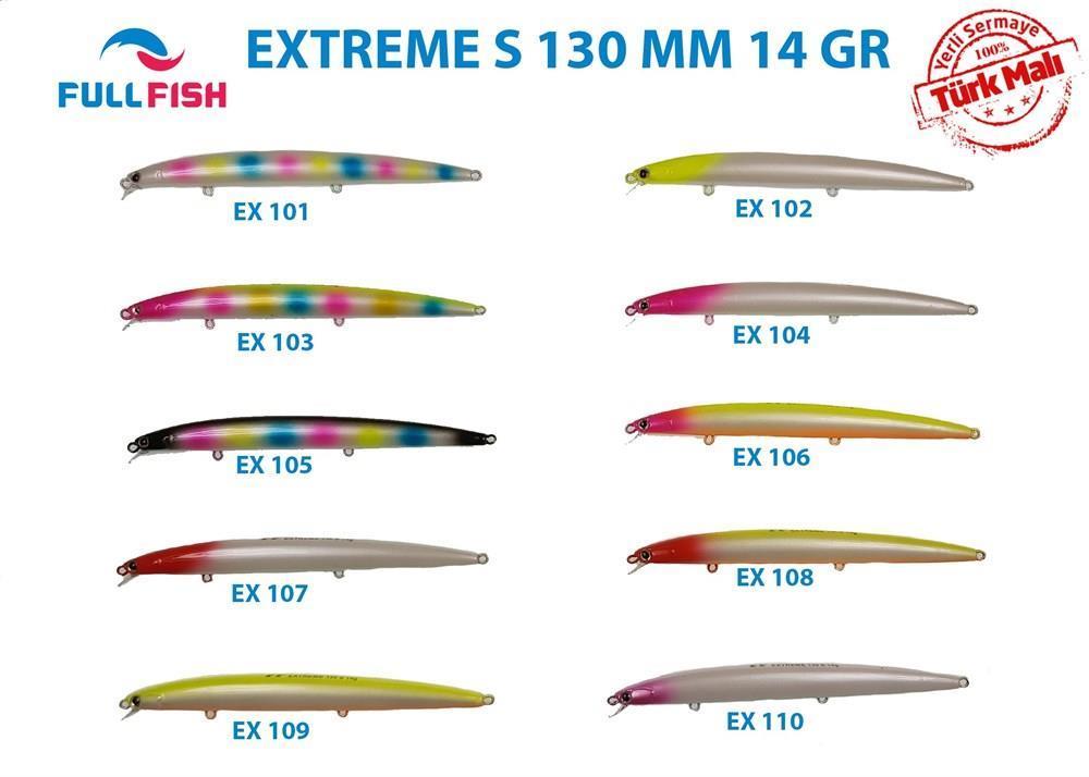 Full Fish Extreme S 130mm - 14gr
