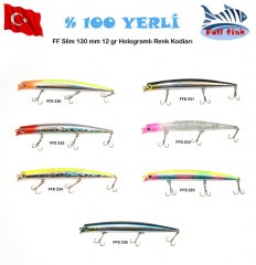 Full Fish Slim 130mm 12gr Sahte Balık