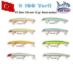 Full Fish Slim 130mm 12gr Sahte Balık
