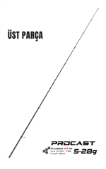 Fujin ProCast 265cm 5-28 gr #1 Üst Parça