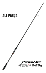 Fujin ProCast 265cm 5-28 gr #2 Alt Parça