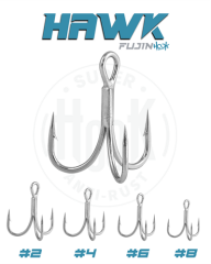 Fujin Hawk Süper Anti-Rust Üçlü Kanca