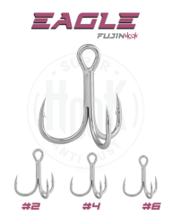 Fujin Eagle Süper Anti-Rust Üçlü Kanca