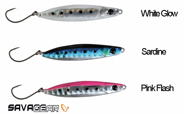 Savage gear LRF Psycho Sprat 8 gr 3 Adet (Sardine,White Glow,Pink Flash)Suni Yem