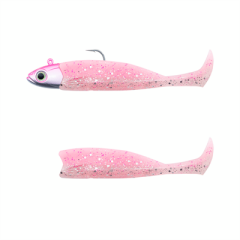 Fiiish Master Shad MS100/4 MS4522 Combo Heavy 21gr Neon Pink