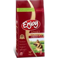 Enjoy Kuzu Etli Pirinçli Yetişkin Köpek Maması 15kg