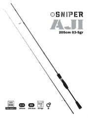 Fujin Sniper 205cm 03-5gr Aji LRF Kamışı