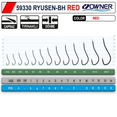 Owner 59330 Ryusen-Bh Red İğne