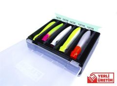 Fujin Tackle Box 145DS Çift Taraflı Maket Balık Kutusu