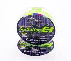 Duraking Sinsation 8X 0,8PE 0,14mm 300mt İp Misina Multicolor