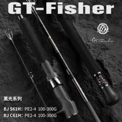 Ecooda GT-Fisher Black Light 185cm 100-300gr Slow Jigging Kamışı