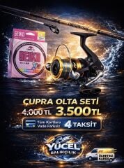 Bodrum Özel Tekneden Hazır Çupra Olta Takımı