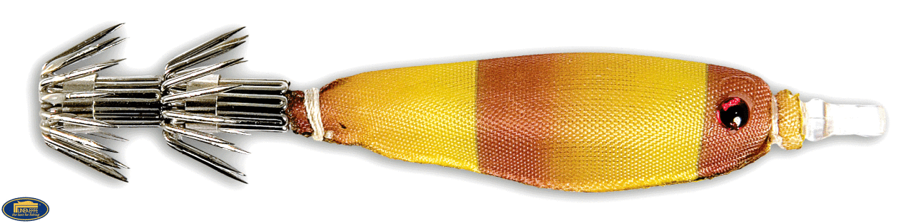 Lineaeffe Natural Soft Squıd Jıg (Kalamar Zokası) 3Cm Yellow-Brown