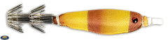 Lineaeffe Natural Soft Squıd Jıg (Kalamar Zokası) 3Cm Yellow-Brown
