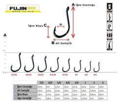 Fujin SSW Delikli Kaynaklı Çapraz  Octopus Kancası