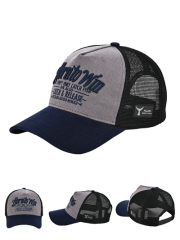 Fujin BTW Trucker Şapka Black Grey Navy