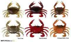Savage gear LB 3D Manic Crab 5 cm 4 Adet Sahte Balık