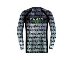 Fujin Performance T-Shirt Aqua Blue Fish