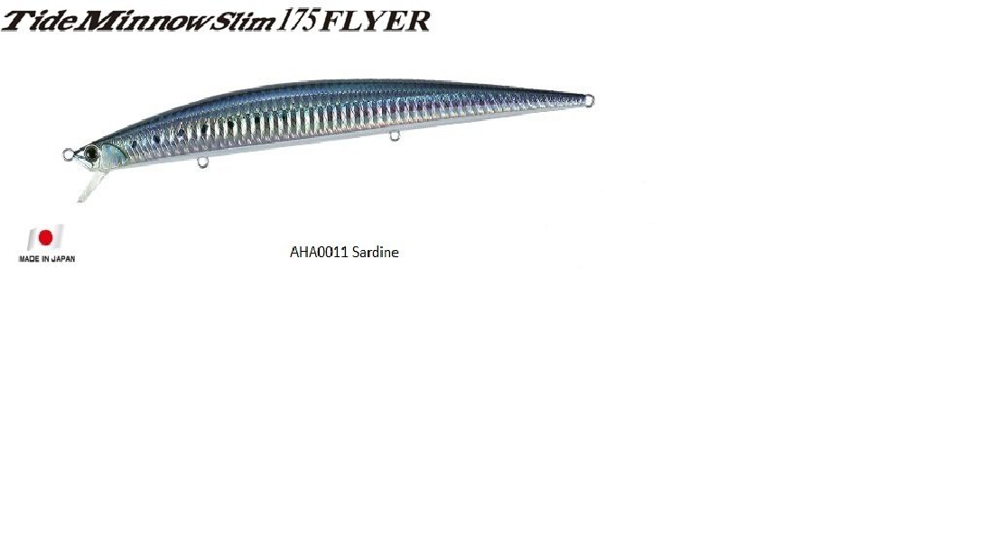 Tide Minnow Slim Flyer 175 AHA0011 / Sardine