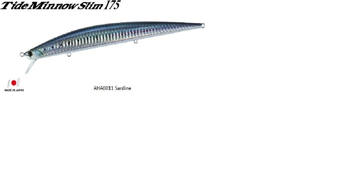 Tide Minnow Slim 175 AHA0011 / Sardine