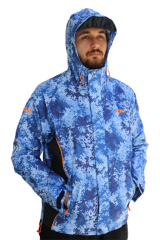 Fujin Raincoat Yağmurluk Marine Camo