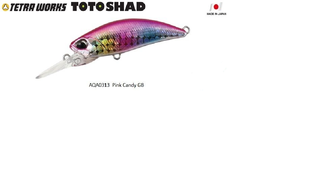 Tetra Works Toto Shad 48S AQA0313 / Pink Candy GB