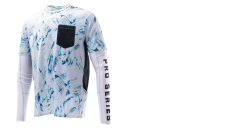 Ahoy Long And Short Sleeve Together Fishing Shirt - Trophy - Blue