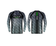 Fujin Performance T-Shirt Aqua Blue Fish