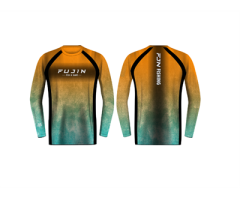 Fujin Performance T-Shirt Aqua Orange