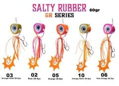 Fujin Salty Rubber 60gr GR Serisi Tai Rubber Set