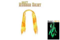 Fujin Rubber Skirt Düz Püskül Set #SR-18