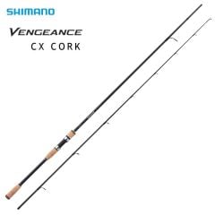 Shimano Vengeance CX 240M 2.40mt 10-35gr Spin Kamış Mantar Sap