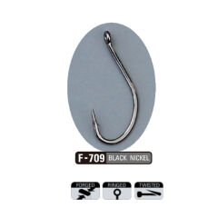 Sasame F-709 BL Nickel Seigo Ringed İğne