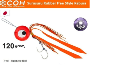 COH Kabura Slider Tai Rubber Jig 120gr. JRED