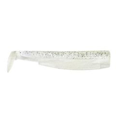 Fiiish BM160/5 BM360 3X-Gövde Blanc Paillete Silikon Yem