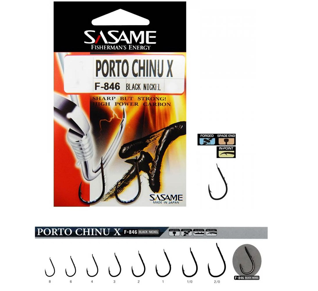 Sasame Porto Chinu X F-846 Serisi Olta İğnesi